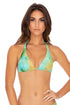 Luli Fama Off Duty Mermaid Triangle Halter Top